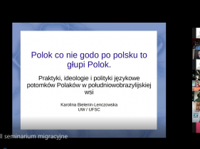 Polok co nie godo po polsku to głupi Polok - Seminarium Migracyjne