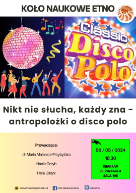 plakat wydarzenia etnokoła