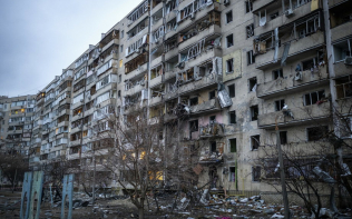 Kijów, 25 lutego 2022. | AP/Associated Press/East News / East News
