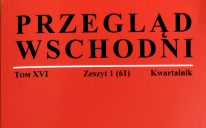 przegląd wschodni